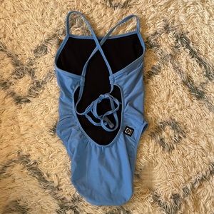 Jolyn Jackson 2 Tie Back Onesie Light Blue 28